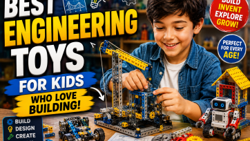 Best Engineering Toys for Kids Who Love Building