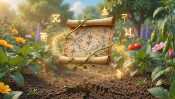 Enchanted Crystal Valley and the Vegetable Friends' Magical Journey