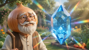 Magical Crystal Mountain Journey with Vegetable Heroes